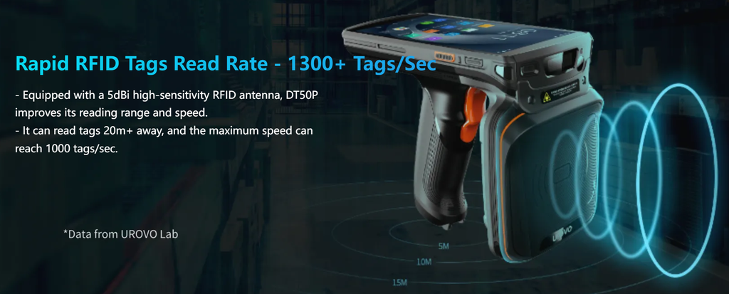 Urovo DT50P RFID (WWAN, 4GB/64GB, IP67)